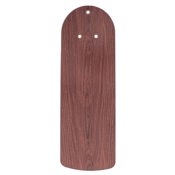 COMPUKAS Replacement Ceiling Fan Blades with Plastic Wood Grain Design Dark Red Color