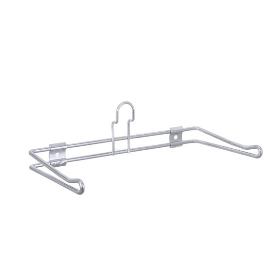 COMPUKAS Retail Shopping Bag Rack Metal Holder Wall Mount with Space Saving Vertical Storage