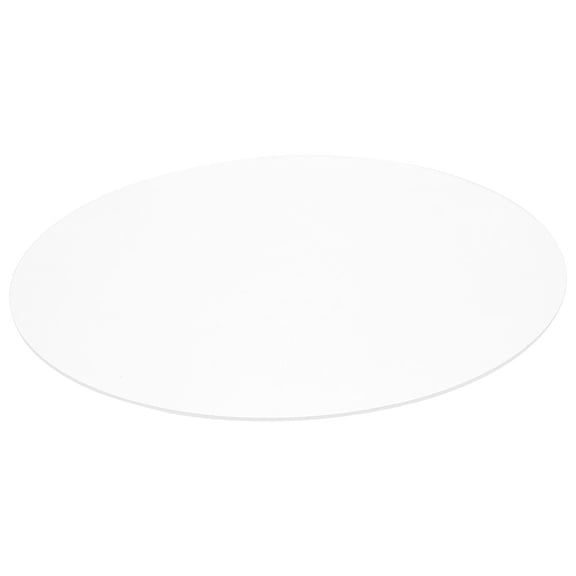 COMPUKAS Round Acrylic Cake Drum for Wedding and Party Cake Decoration and Display