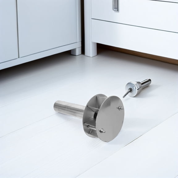 COMPUKAS -Resistant Stainless Steel Water Funnel with Improved Seal for Drain Pipe Installation and Water Collection