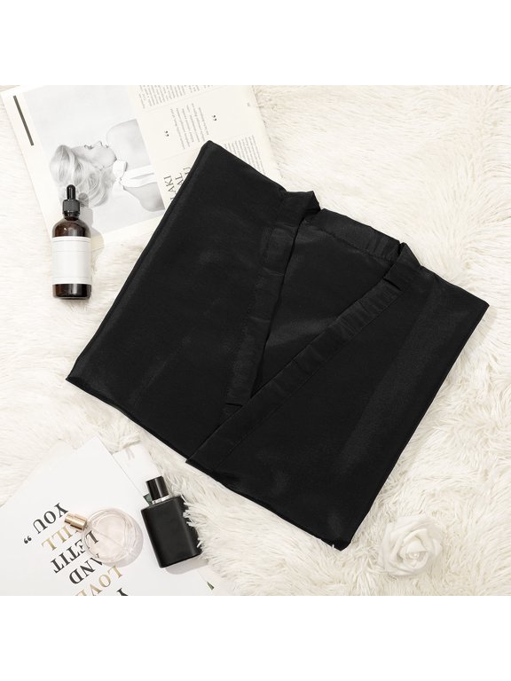 Beauty Dyeing Suit Black Polyester Breathable Water-Absorbent Stylish