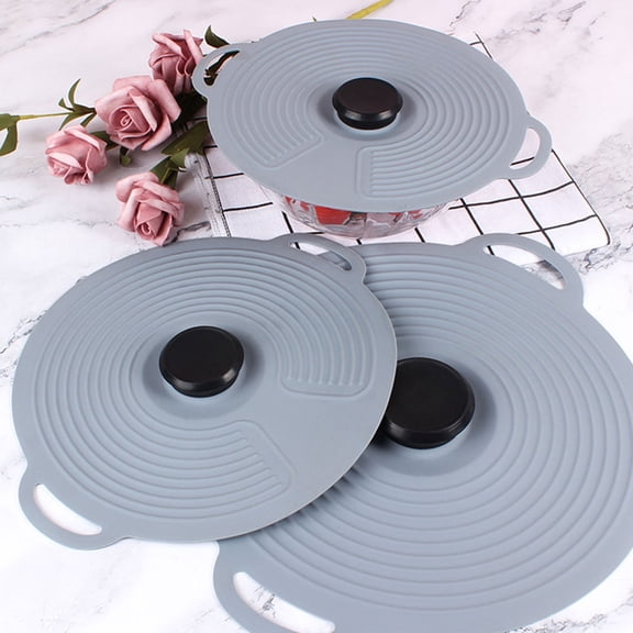 COMPUKAS Silicone Fresh Keeping Lid 1Pack for Kitchen Use 24X8.03X0.98In