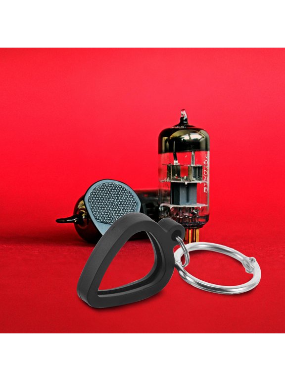 Guitar Pick Holder Keychain Portable Storage for Practice Sessions