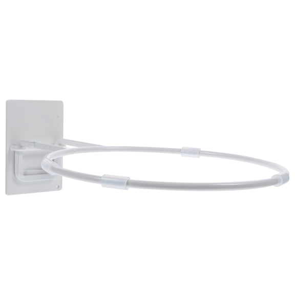 COMPUKAS Basketball Wall Stand Metal White 1Pack for Fan Gear