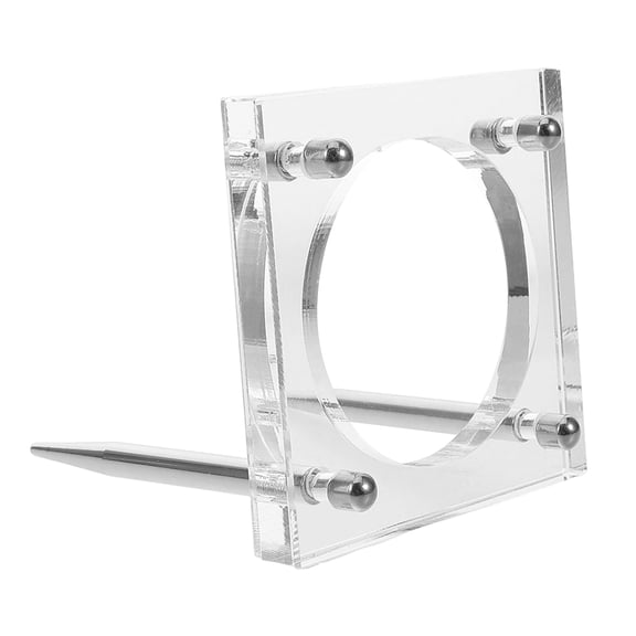 COMPUKAS Single Coin Frame Acrylic Transparent Display For Commemorative Coin 1Set