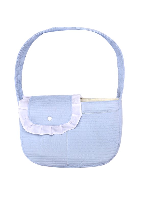 Sky Polyester Small Pet Backpack Sling Bag for Cats and Dogs