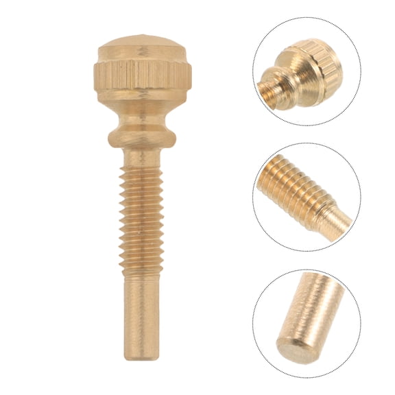 COMPUKAS Slide Stopper Fixer Tuning Slide Screw Metal Golden 1Pack for Performance