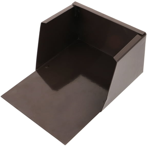 COMPUKAS Splash Block for Outdoor Flooring, Aluminum Alloy, Simple Design, 1 Piece, Weather Resistant