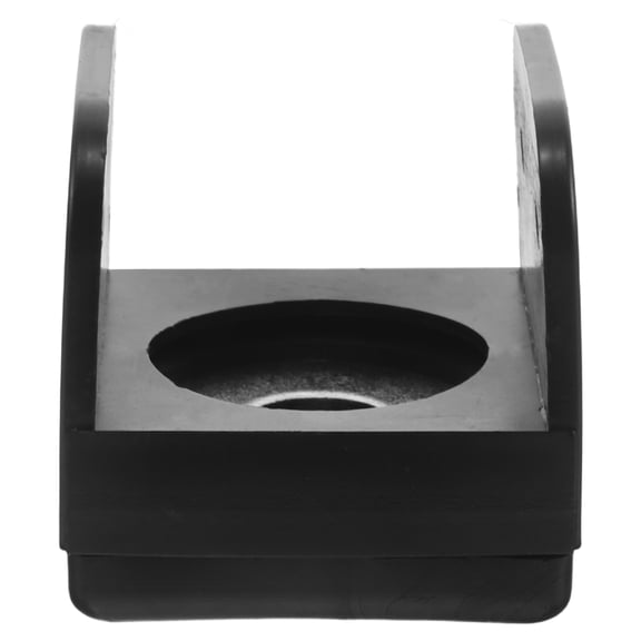 COMPUKAS Stable Support Fitness Equipment Leg Protector Black PP 1Set for Gym Equipment