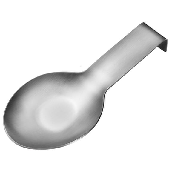 COMPUKAS Wear-resistant Compact Spoon Rest Stainless Steel for Daily Use 1Pcs