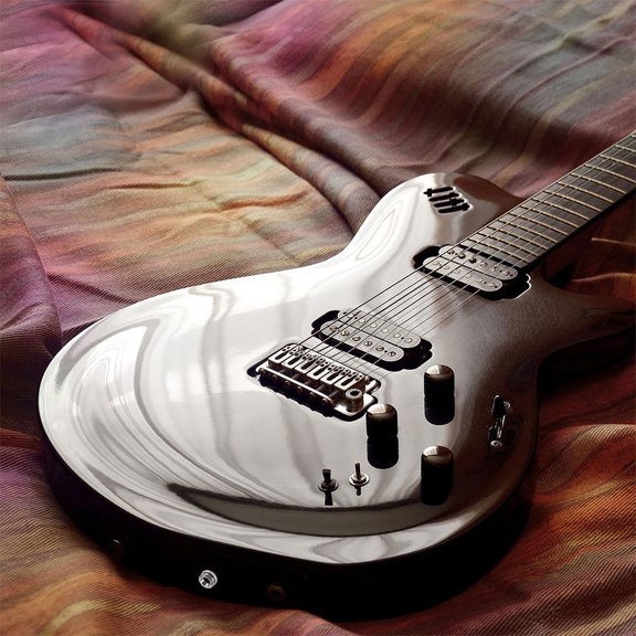 COMPUKAS String Guitar Button 2Pcs Copper Silver for Guitar Accessories 1.50X1.50X0.60CM