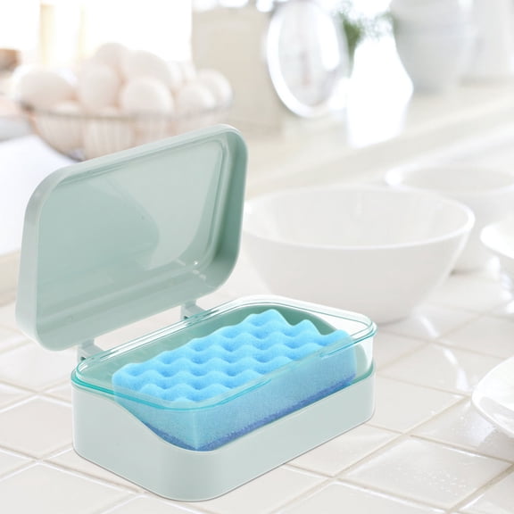 COMPUKAS Sturdy Container Box Shower Saver Case for Bathroom Kitchen Bathtub Water Filtration Storage