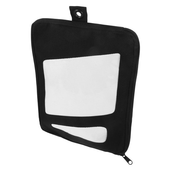 COMPUKAS Surfboard Fin Case Bag Waterproof Black Rectangular Canvas For Outdoor Use 1Set