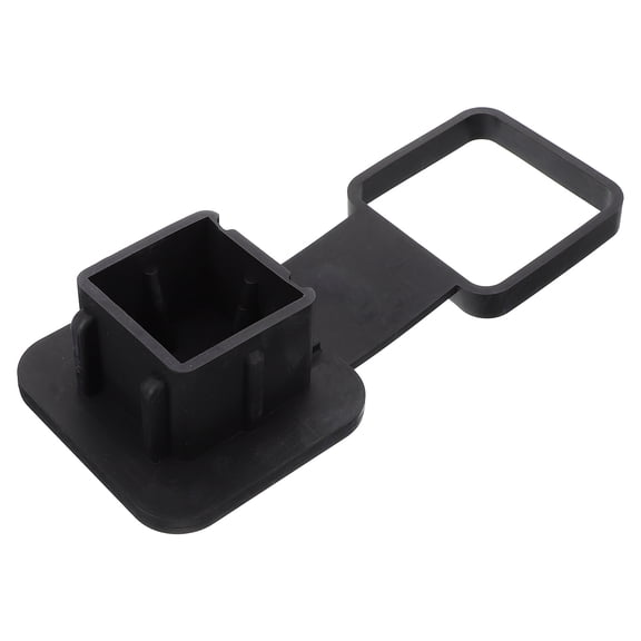 COMPUKAS Trailer Hitch Cover for Car Black Durable Tow Cap with Easy Installation