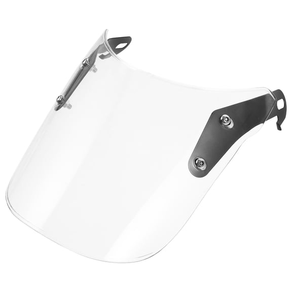 COMPUKAS Universal Motorcycle Windshield Transparent Windscreen Reduces Wind Resistance for Comfortable Ride