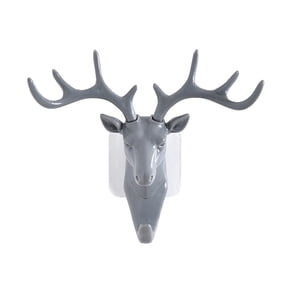 COMPUKAS Antler Wall Hook for Hanging Clothes, Hats, Keys - Decorative and Functional Home Organizer