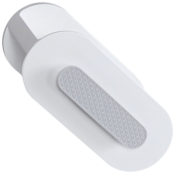 COMPUKAS Wall Mounted Hair Tool Storage Box White for Bathroom Cabinet Door Organizer