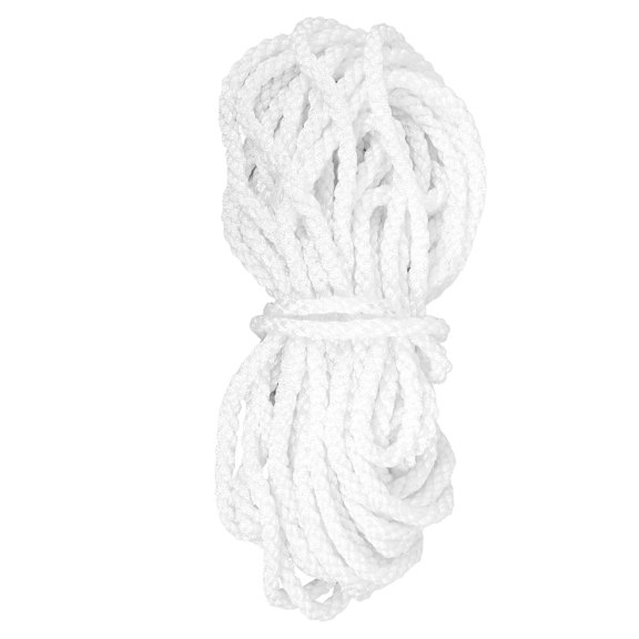 COMPUKAS Weatherproof White Polypropylene Rope for Cargo Securement and Outdoor Tasks