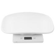 COMPUKAS Portable Electronic Pet Weight Scale White 22 Capacity for Small Dogs Cats Puppies