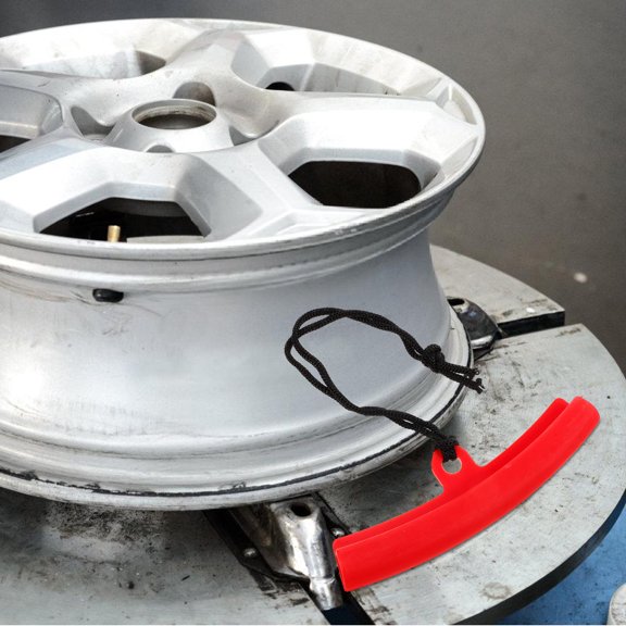 COMPUKAS Wheel Rim Protector Red 15Mm Rim Savers for Car Tires Easy Installation