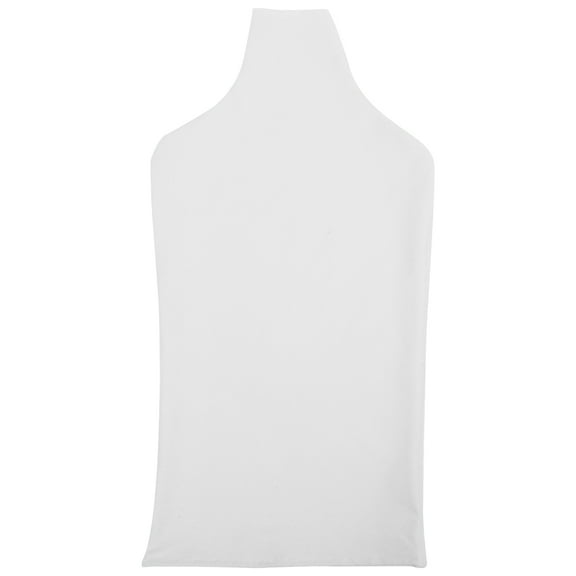 COMPUKAS White Fabric Mannequin Sleeve Cover for Male Dress Form Ideal for Sewing and Retail Use