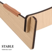COMPUKAS Wooden Guitar Stand Floor Holder for Acoustic, Electric, Bass & String Instruments with Stable and Design