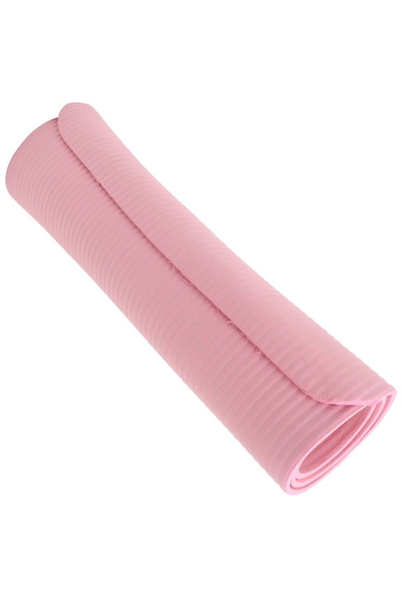 Yoga Mat Thin Fitness Pad Assorted Color Buffering 1Pcs