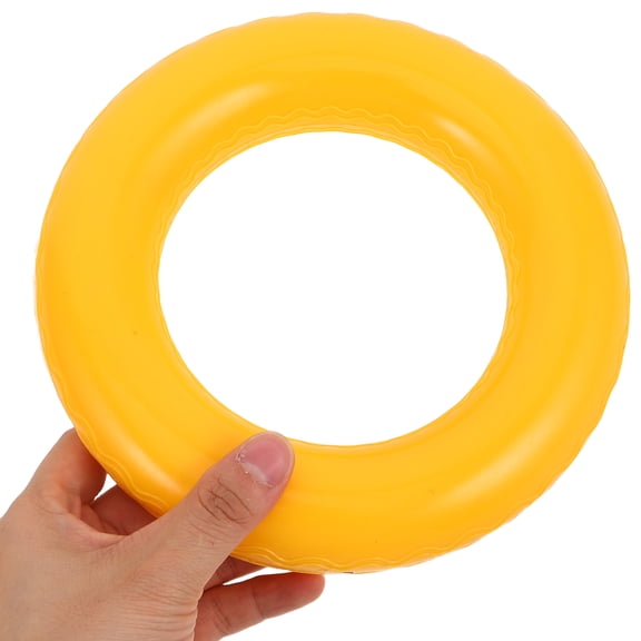 COMPUKAS Carnival Relay Baton Set, 3 Pcs Yellow Latex High-Speed Sports Sticks for Events