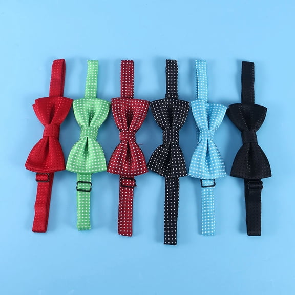 COMPUKAS red cat bow tie Collar Performance Tie Red Bowknot for  1Pack