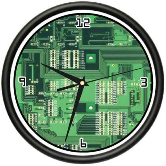 COMPUTER CIRCUIT BOARD Wall Clock geek hardware gift