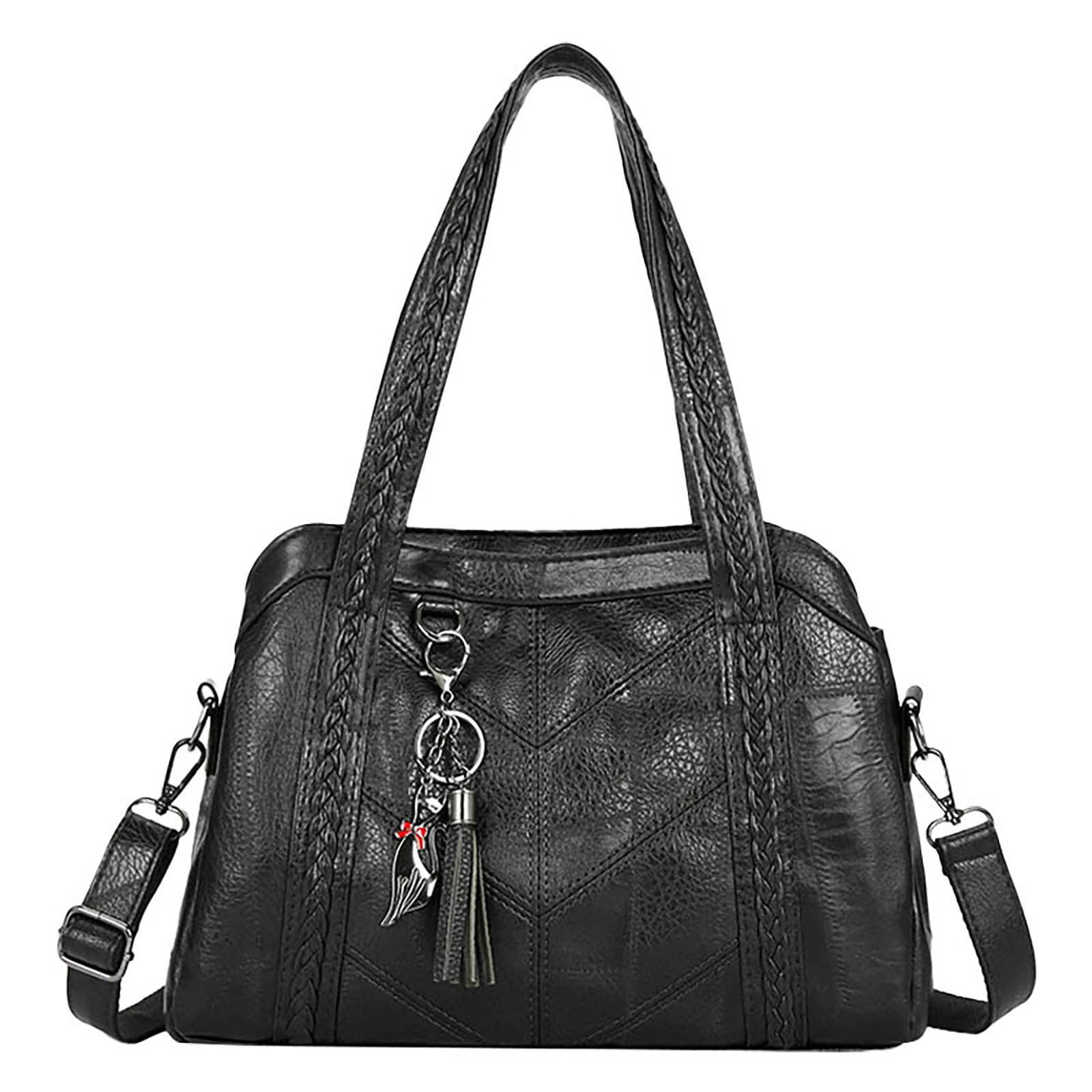Aooww 2025 Crossbody Purses and Handbags for Women - Leather Tote Purse with Top Handle Satchel and Detachable Strap