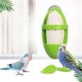 thumbnail image 1 of Bird Feeding Cup Rack Plastic Cuttlebone Holder,Bird Food Holder, Plastic Food Fruit Feeding Perch Stand Holder for Pet Bird Supplies Fruit Vegetable Storage Stands, 1 of 9