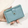 thumbnail image 1 of Cute Wallet for Girls Small Coin Purse Leather Credit Card Holder with ID Window Kawaii Cash Wallet - Minimalist Design Travel Wallet for Women Ladies and Girls, Ideal for 2025, 1 of 6