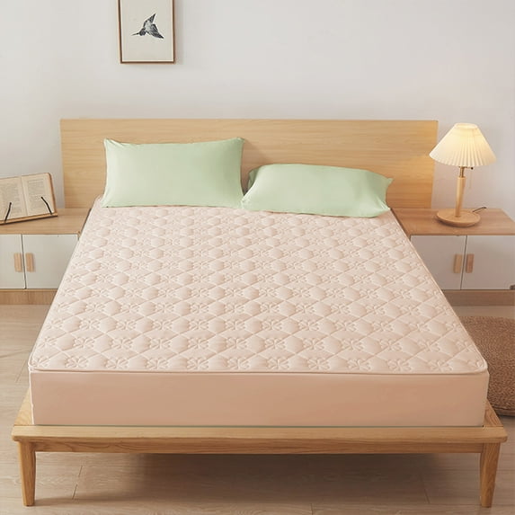 Extra Deep Pocket Fitted Sheet | Soft Breathable Cotton Bedding | Non-Slip Non-Pilling Mattress Protector | Warm Comfortable Bed Sheet for Mattress | Fitted Sheet for Deep Mattresses