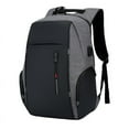 thumbnail image 1 of Laptop Backpack for Men with USB Charging Port Water-Resistant for 15.6 Inch Computer Bag Durable High-Tech Daypack Casual Backpack for Business Work College Weekender Travel, 1 of 3