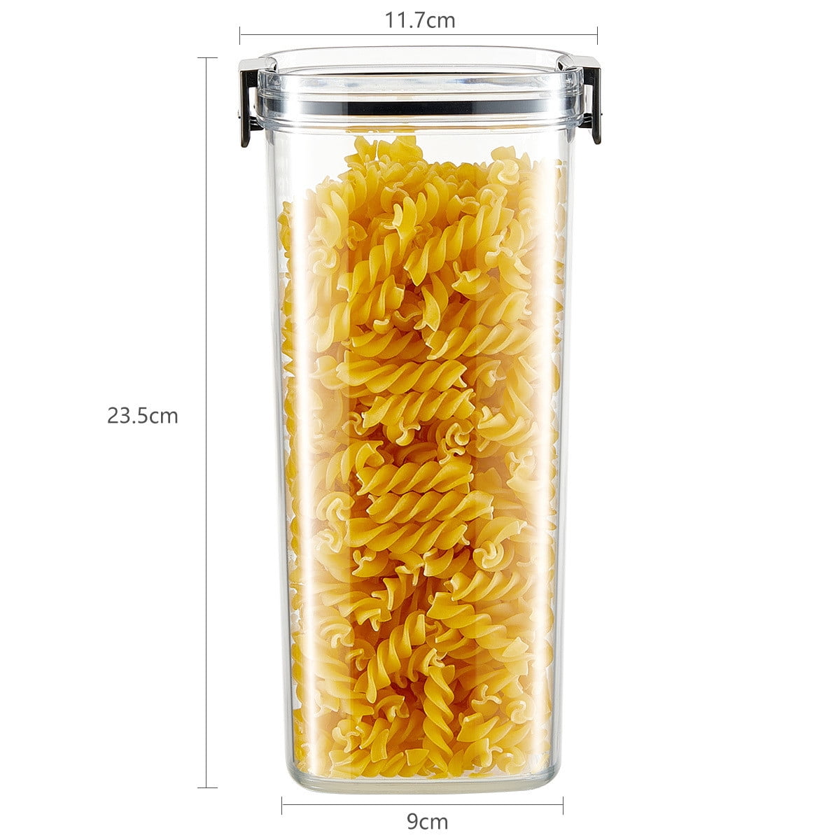 Large Vintage Airtight Food Storage Jars 2025 - Kitchen Glass ...