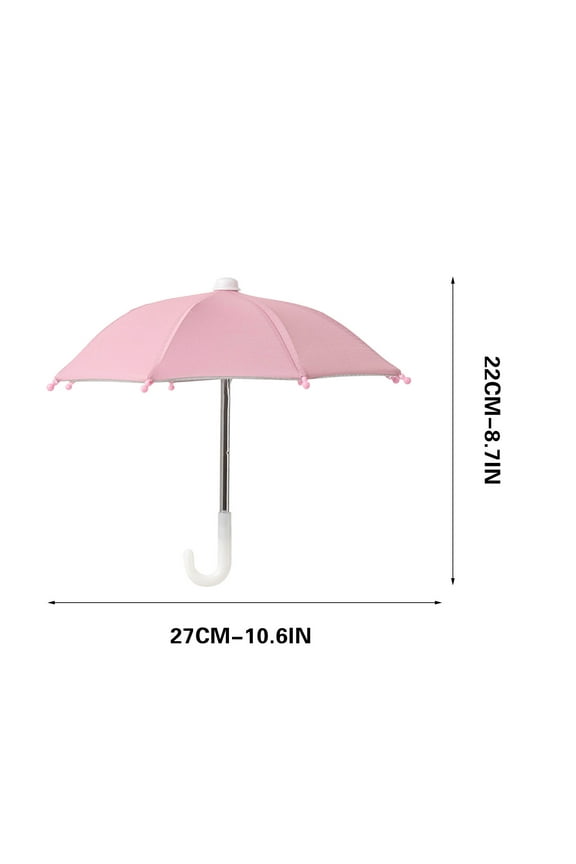 Miniature Black Adjustable Umbrellas Cute Tiny Mini Umbrella for Decoration, Mini Sunny Rainy Umbrella for Photography Props & Home Decoration - 2025