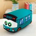 thumbnail image 1 of Soft Stuffed Car Plush Toy Pillow - Cute School Bus Tractor Design - Perfect Gift for Kids - Ideal for Birthday, Christmas, Party -2025, 1 of 2