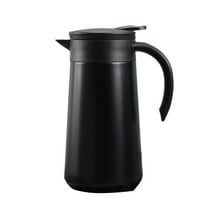 Thermal Coffee Carafe Stainless Steel Carafes for Hot Liquids-Insulated Coffee Carafes for Keeping Hot/Cold Coffee, Tea, Water, Drink Dispenser for Parties