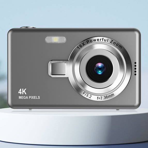 Digital Camera 1080P HD Photography Supports,Vlogging Camera with Autofocus,16X Digital Zoom Video Camera Anti-Shake,Compact Point&Shoot Travel Camera Bundle with 32GB Micro Card-Perfect Gift