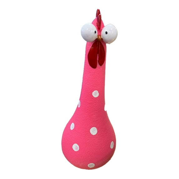 Long Neck Chicken Statue, Resin Rooster Sculpture, Creative Crafted Art Figurines, Funny Outdoor Decor, Yard, Office, Home, Weird Garden Gifts