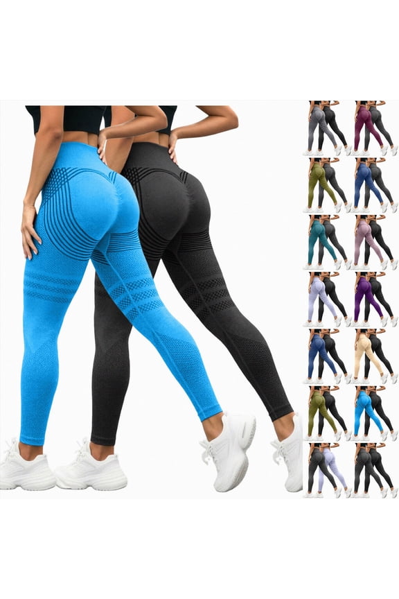 2 Pack Cellulite Leggings Womens High Waisted Lipedema Compression Legging Tummy Control Seamless Workout Yoga Pants Grey S