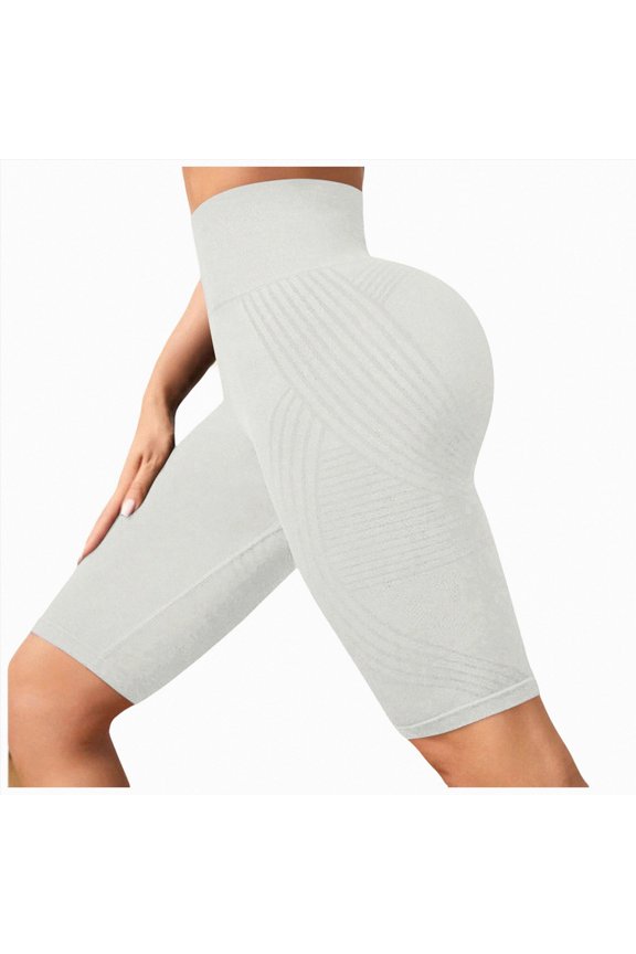 3D Anti Cellulite Leggings Slim Move Cellulite Leggings for Women Push-Up Sculpting Yoga Fitness Pants Trousers Light Gray for Size S
