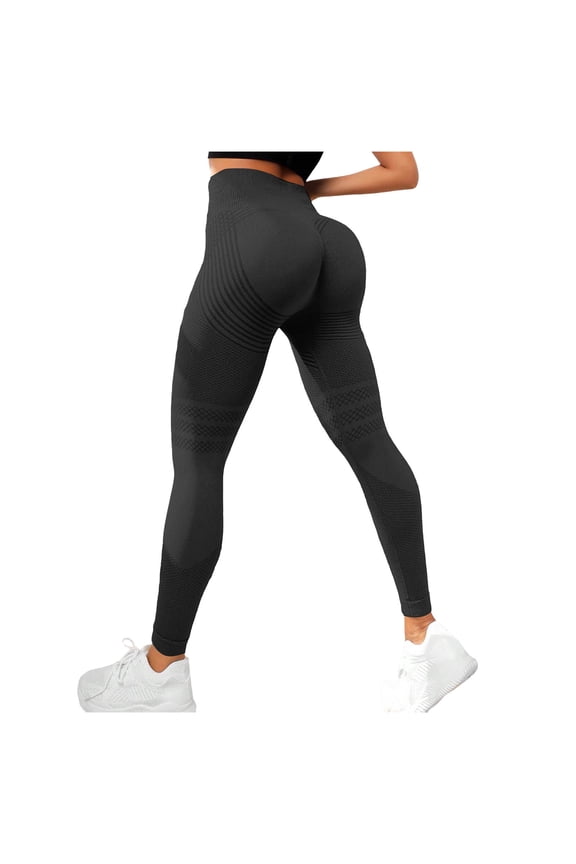 Anti Cellulite Leggings for Women 2026 Seamless Tummy Control High Waist Scrunch Butt Lifting Leggings Workout Compression Pants (5XL, Black)