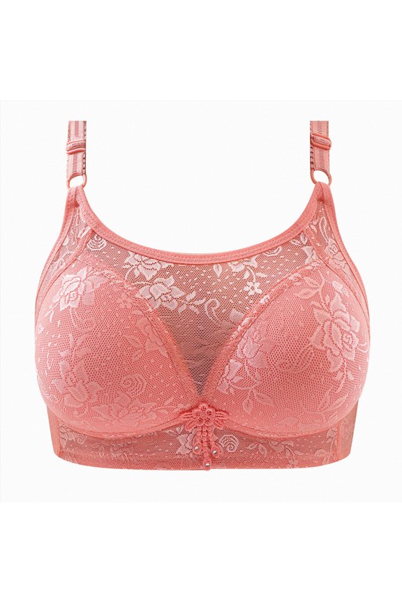 Bra Pocket Bra for Breastforms (Hot Pink, 36)