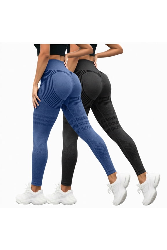 Cellulite Leggings Womens High Waisted Lipedema Compression Legging Tummy Control Seamless Workout Yoga Pants Navy for Size S