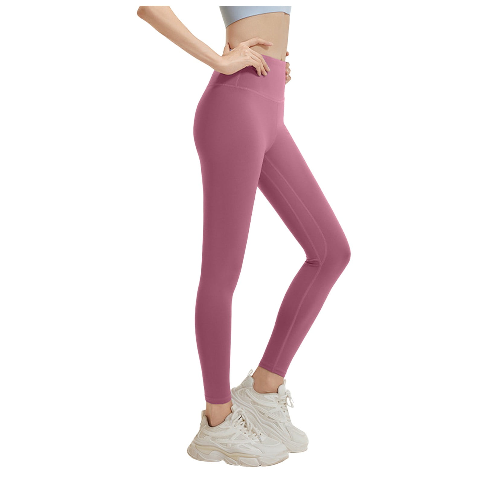 COMVALUE Compression Yoga Pants in High Waist Athletic Pants Tummy ...