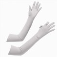 thumbnail image 1 of COMVALUE Cooling Arm Sleeves for Men Women, Sun Protection UV Sleeves, Breathable Summer Ice Silk Arm Light Gray One Size, 1 of 5