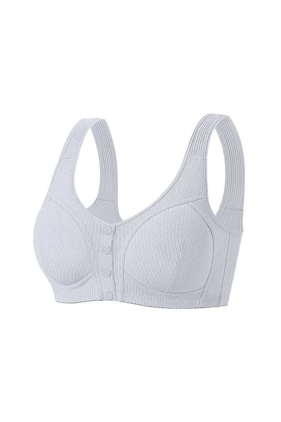 Daisy Bra for Seniors 2026 Front Snap Closure Bras, Front Snaps Daisy Bras (GY2, 50)