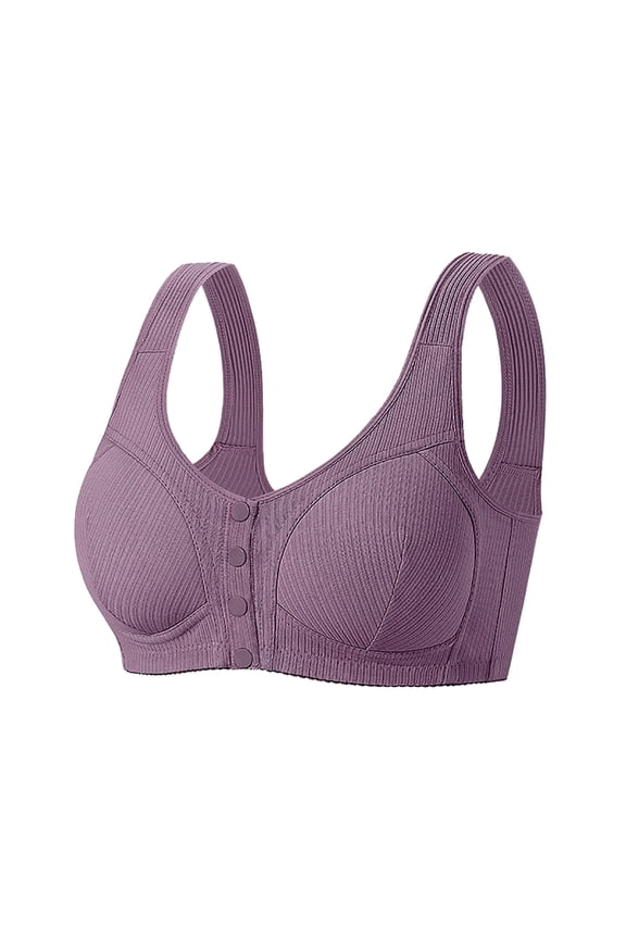 Daisy Bra for Seniors Front Snap Closure Bras Front Snaps Daisy Bras 2026 (60, GY1)
